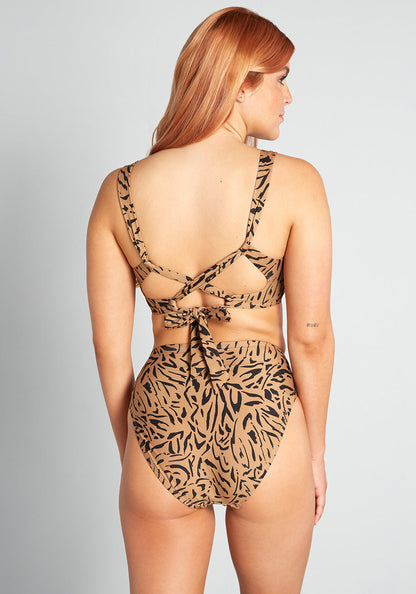 The Franky High-Waisted Bikini Bottom
