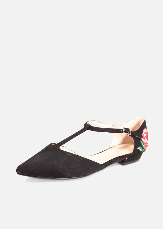 Garden T-Strap Flats