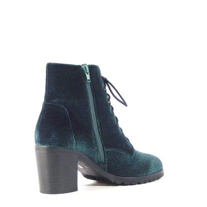 Timothy Velvet Booties